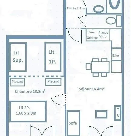 Setives - Esthetique Avec Ambiance Savoyarde. Mae-0863 Apartament